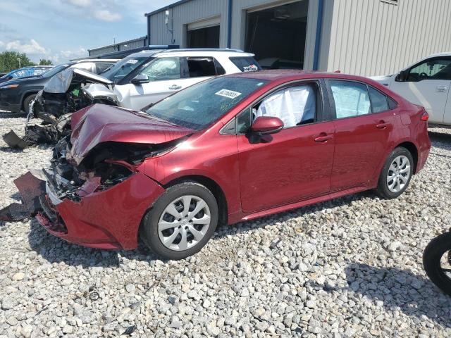 TOYOTA COROLLA LE 2022 with VIN 5YFEPMAE9NP367320 - Photo from auction