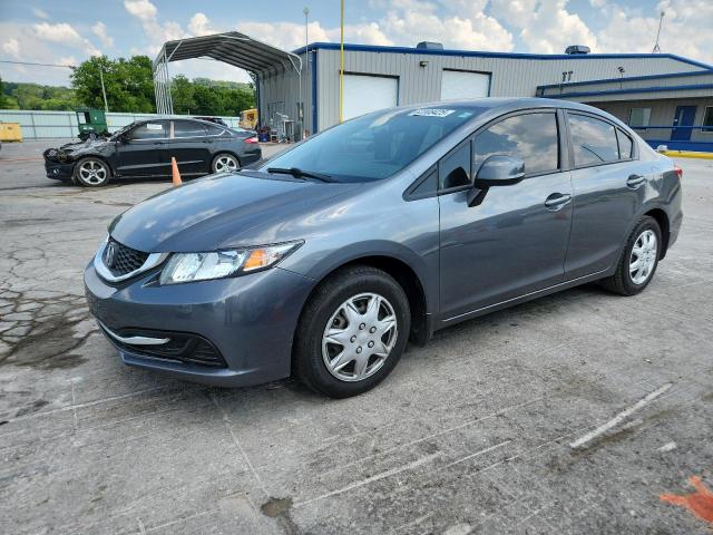 HONDA CIVIC LX 2013 with VIN 19XFB2F55DE252648 - Photo from auction
