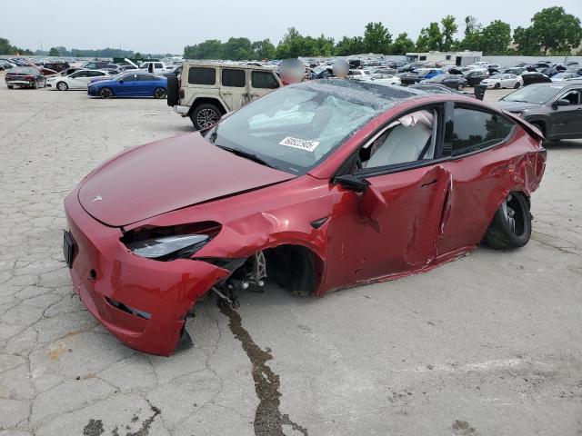 TESLA MODEL Y 2024 with VIN 7SAYGDEE6RF048632 - Photo from auction