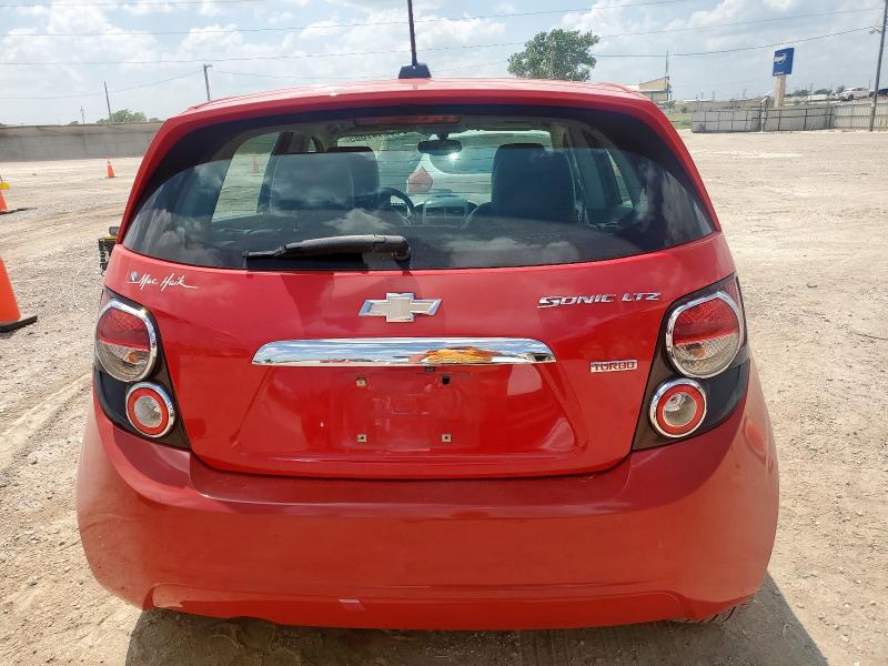Photo 6 from auction – 2016 CHEVROLET SONIC LTZ with VIN 1G1JE6SB5G4146025