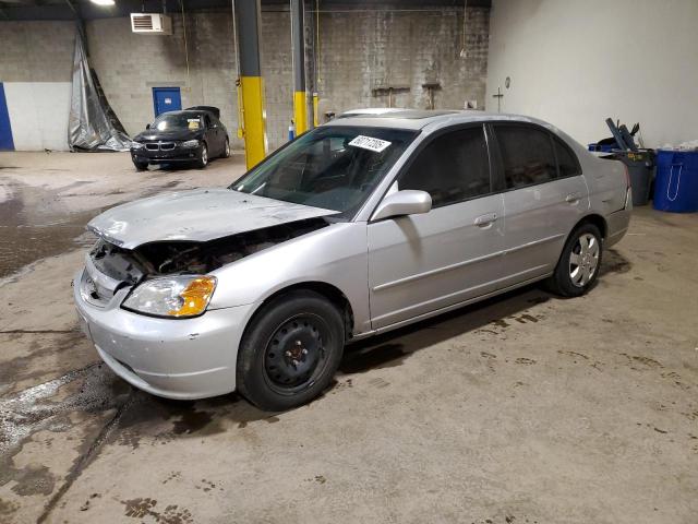 HONDA CIVIC EX 2003 with VIN 2HGES26853H608221 - Photo from auction