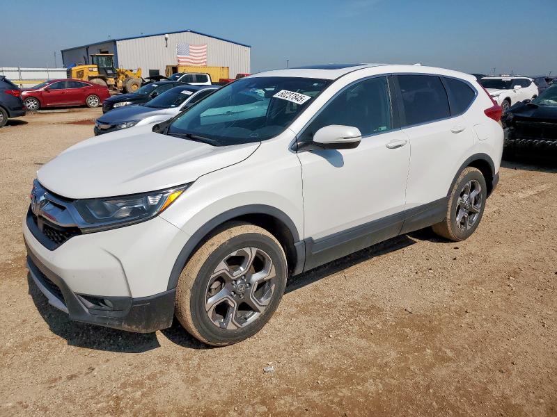 HONDA CR-V EX 2019 with VIN 2HKRW2H57KH674086 - Photo from auction