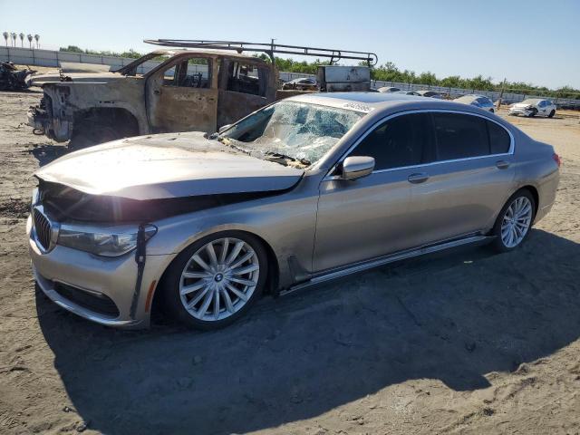 BMW 740 I 2018 with VIN WBA7E2C59JG742180 - Photo from auction