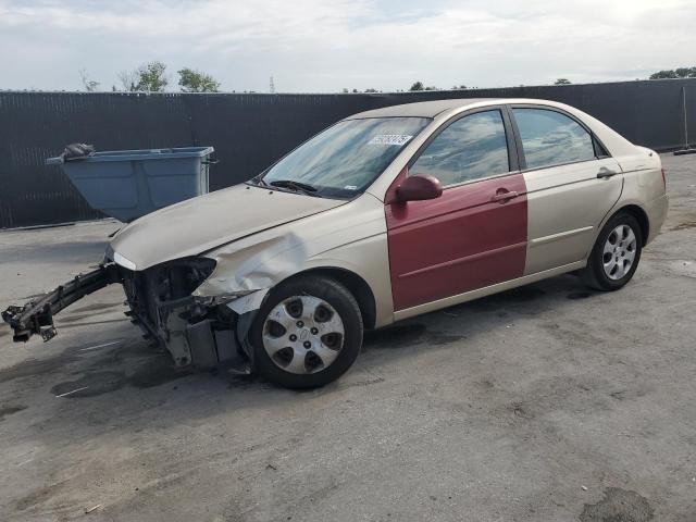 KIA SPECTRA LX 2006 with VIN KNAFE121165353685 - Photo from auction