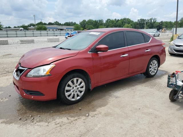 NISSAN SENTRA S 2014 with VIN 3N1AB7AP1EL634157 - Photo from auction