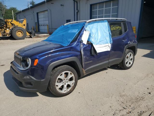 JEEP RENEGADE L 2017 with VIN ZACCJBDB3HPG09767 - Photo from auction