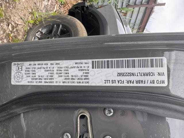 Photo 10 from auction – 2022 RAM 1500 CLASS with VIN 1C6RR7LT1NS223582