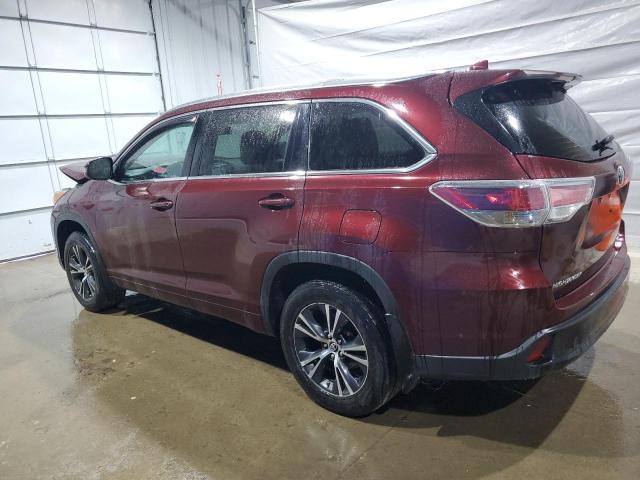 Photo 2 from auction – 2016 TOYOTA HIGHLANDER with VIN 5TDJKRFH2GS345831