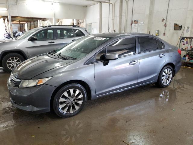 HONDA CIVIC LX 2012 with VIN 19XFB2F54CE065304 - Photo from auction