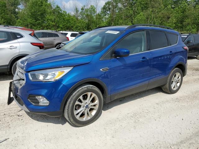 FORD ESCAPE SE 2018 with VIN 1FMCU0GD8JUD16522 - Photo from auction