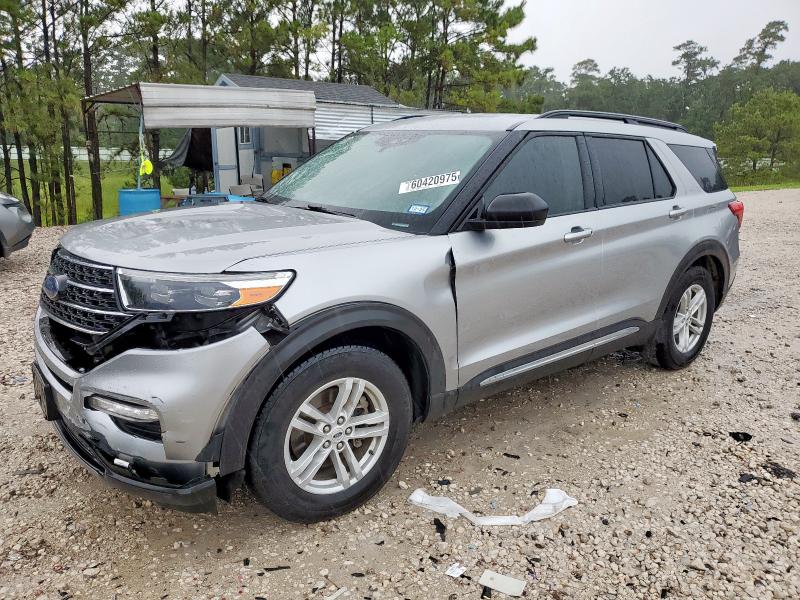 FORD EXPLORER X 2021 with VIN 1FMSK7DH4MGA81797 - Photo from auction