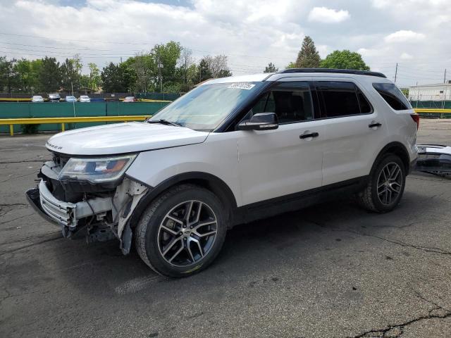 FORD EXPLORER S 2018 with VIN 1FM5K8GT8JGB65314 - Photo from auction