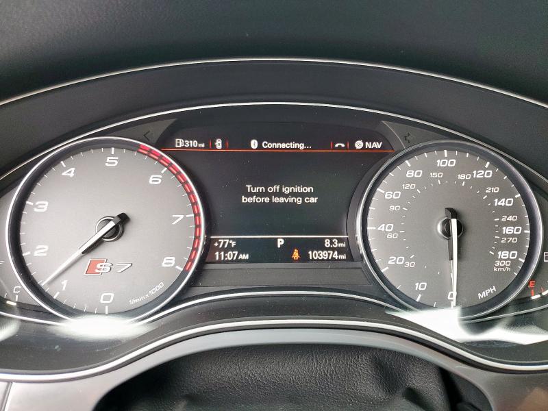 Photo 9 from auction – 2015 AUDI S7 PREMIUM with VIN WAUW2BFC0FN009212