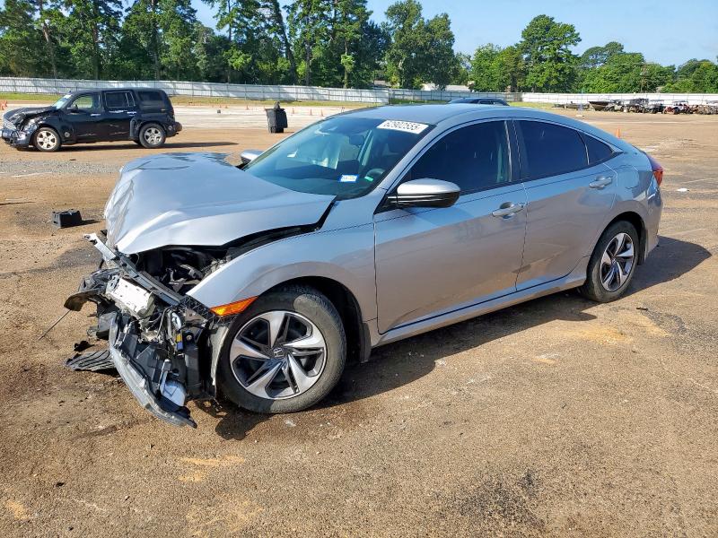 HONDA CIVIC LX 2019 with VIN 19XFC2F61KE049548 - Photo from auction
