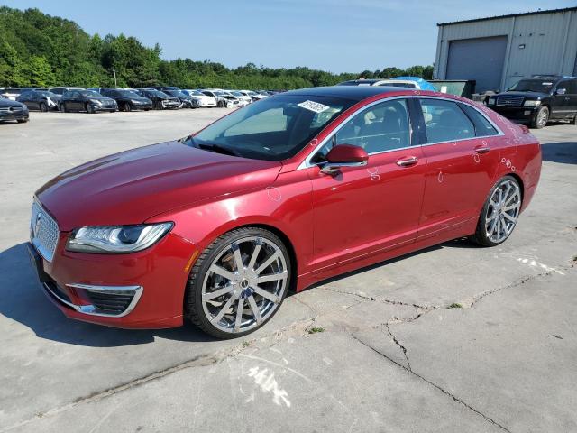 LINCOLN MKZ HYBRID SELECT 2017 with VIN 3LN6L5LU4HR637669 - Photo from auction