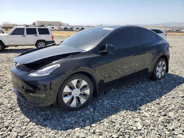TESLA MODEL Y 2021 with VIN 5YJYGAED8MF135105 - Photo from auction