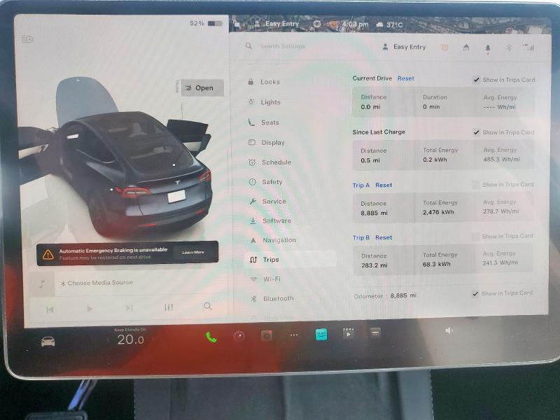Photo 9 from auction – 2025 TESLA MODEL Y with VIN 7SAYGDED7SA337514