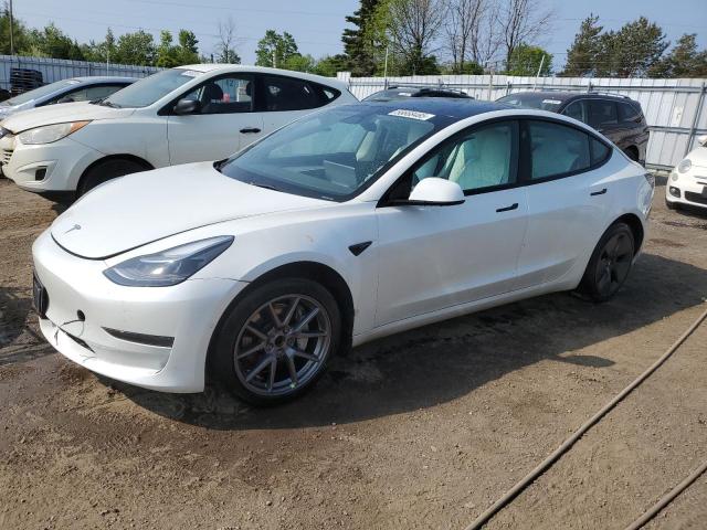 TESLA MODEL 3 2022 with VIN 5YJ3E1EA3NF192867 - Photo from auction