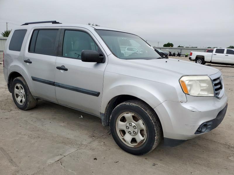 Photo 4 from auction – 2012 HONDA PILOT LX with VIN 5FNYF3H22CB002489