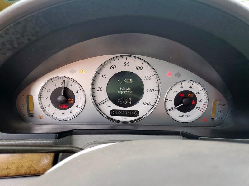 Photo 9 from auction – 2007 MERCEDES-BENZ E 350 with VIN WDBUF56X57B156176