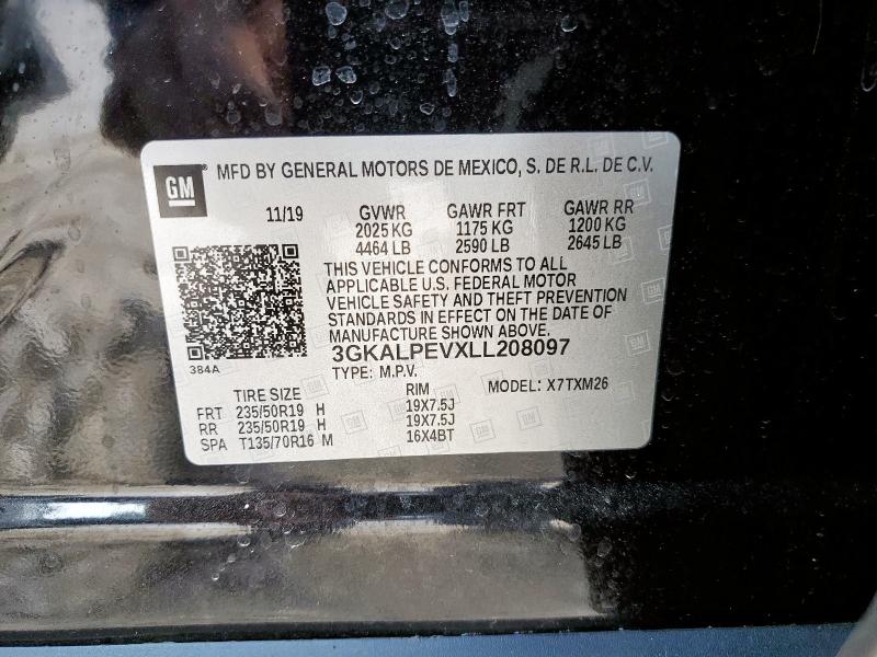 Photo 14 from auction – 2020 GMC TERRAIN SL with VIN 3GKALPEVXLL208097