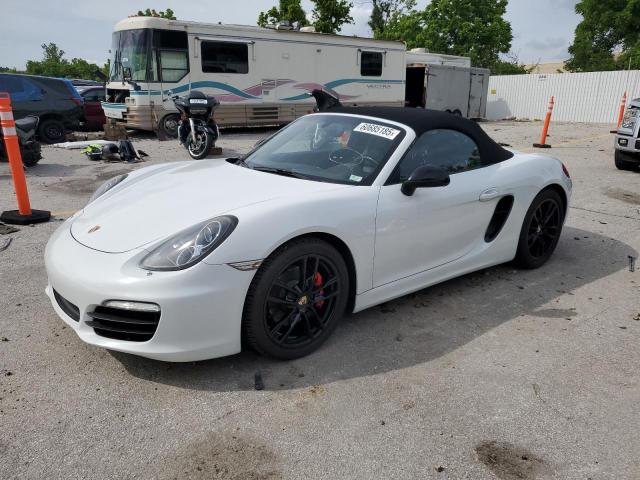 PORSCHE BOXSTER S 2014 with VIN WP0CB2A85ES140936 - Photo from auction