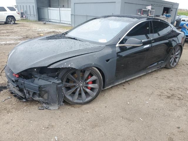 TESLA MODEL S 2014 with VIN 5YJSA1H24EFP65660 - Photo from auction