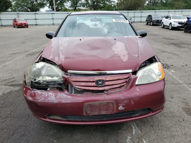 Photo 5 from auction – 2002 HONDA CIVIC LX with VIN 1HGES16632L013569