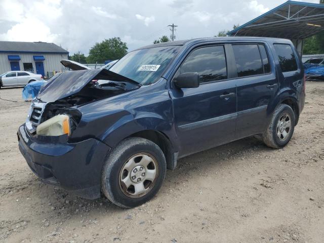 HONDA PILOT LX 2012 with VIN 5FNYF3H22CB008678 - Photo from auction