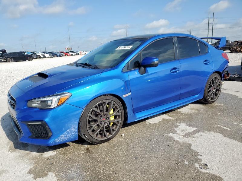 SUBARU WRX STI 2018 with VIN JF1VA2M69J9839161 - Photo from auction