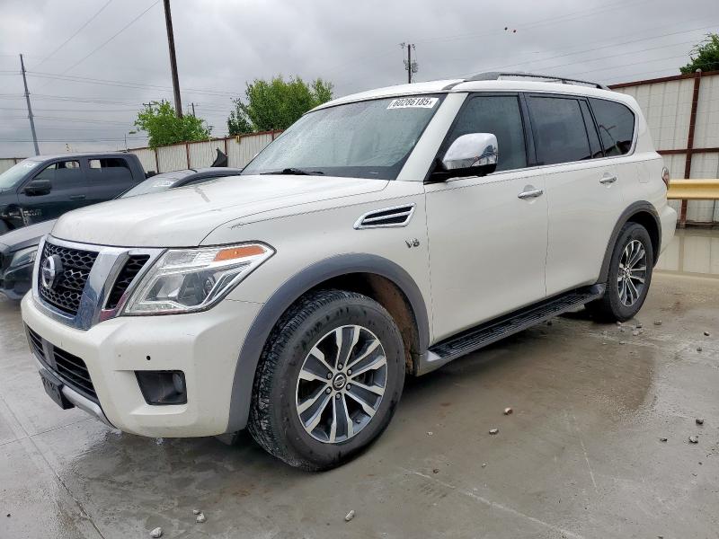 NISSAN ARMADA SV 2018 with VIN JN8AY2ND4J9054231 - Photo from auction