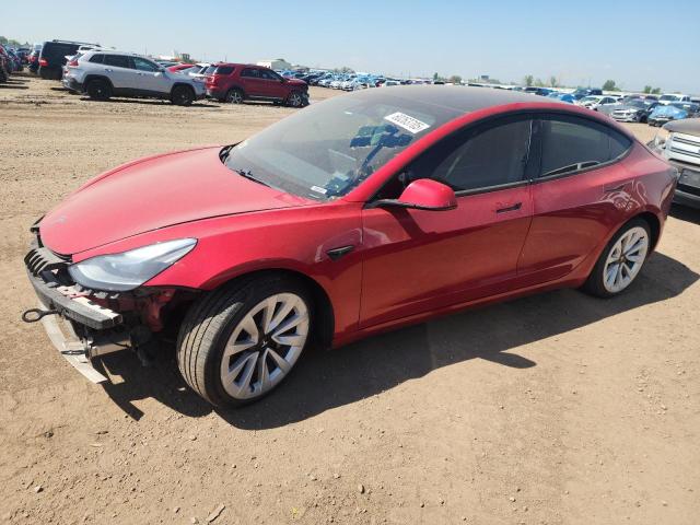 TESLA MODEL 3 2021 with VIN 5YJ3E1EB9MF990054 - Photo from auction