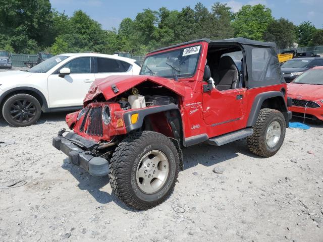 JEEP WRANGLER / 2001 with VIN 1J4FA49S71P302777 - Photo from auction