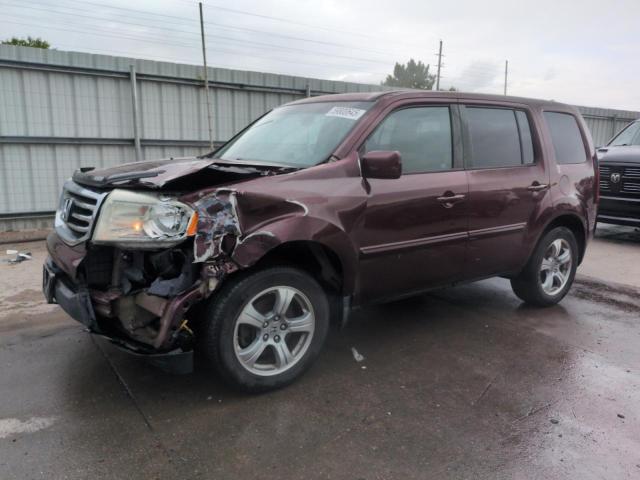 HONDA PILOT EXL 2012 with VIN 5FNYF4H58CB038980 - Photo from auction