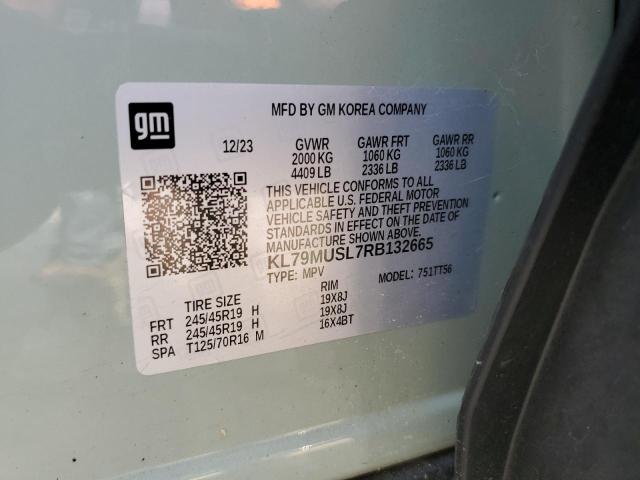 Photo 14 from auction – 2024 CHEVROLET TRAILBLAZE with VIN KL79MUSL7RB132665