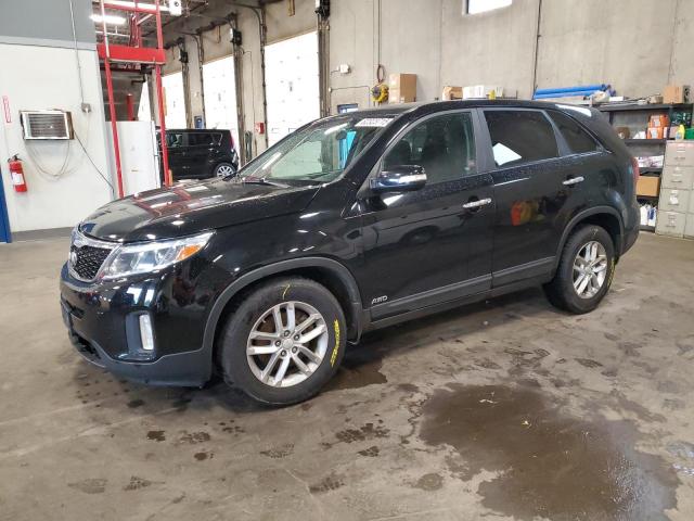 KIA SORENTO LX 2014 with VIN 5XYKTCA61EG429248 - Photo from auction