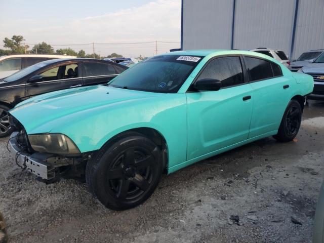 DODGE CHARGER PO 2014 with VIN 2C3CDXAT4EH346434 - Photo from auction