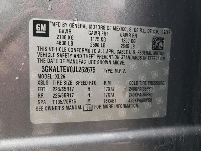 Photo 14 from auction – 2018 GMC TERRAIN SL with VIN 3GKALTEV0JL262675