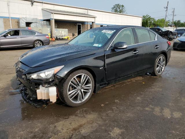 INFINITI Q50 PREMIU 2017 with VIN JN1EV7AR9HM830271 - Photo from auction