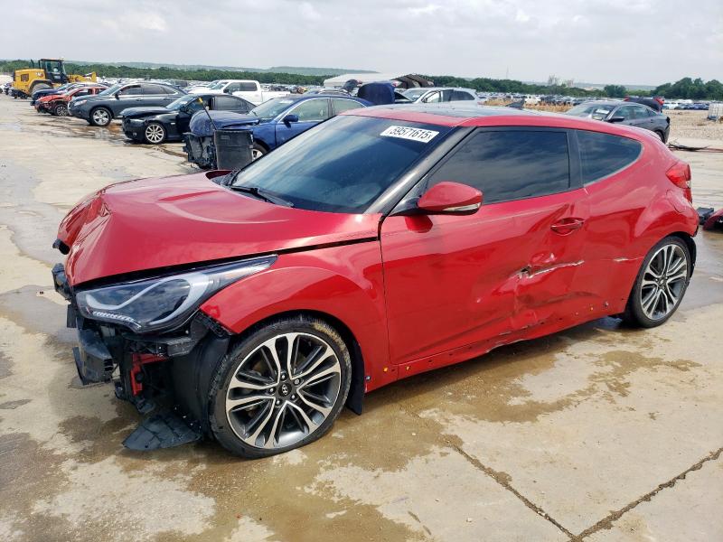 HYUNDAI VELOSTER T 2016 with VIN KMHTC6AE1GU273481 - Photo from auction