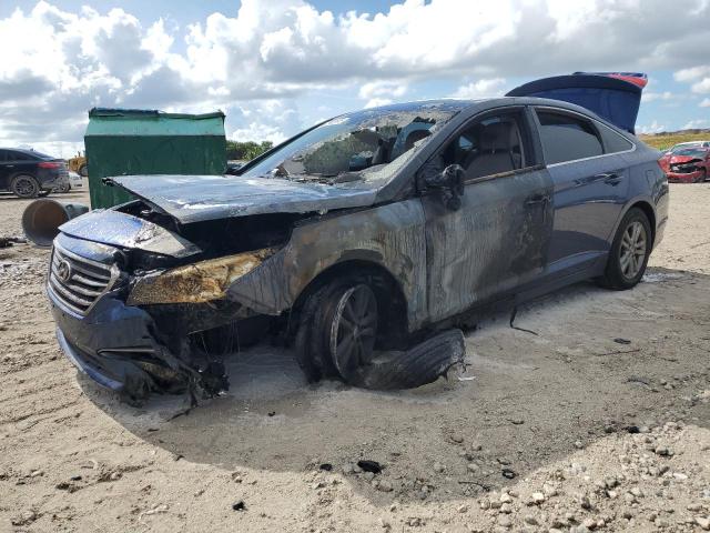 HYUN SONATA SE 2015 with VIN 5NPE24AF7FH246498 - Photo from auction