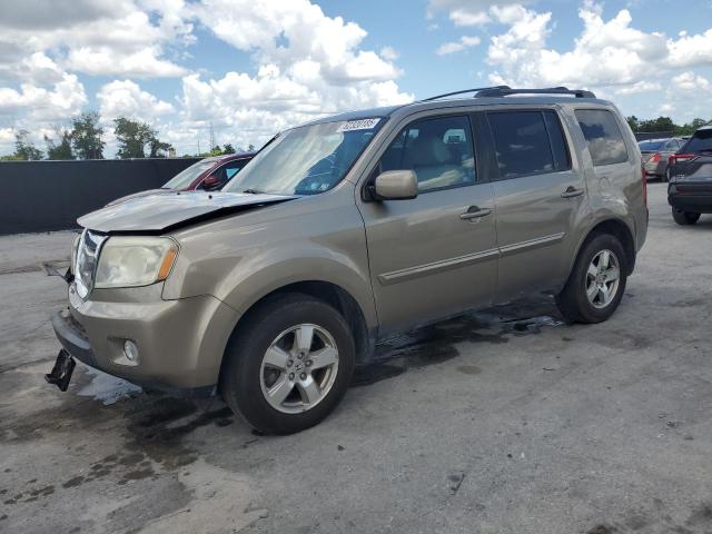 HONDA PILOT EXLN 2011 with VIN 5FNYF4H78BB044066 - Photo from auction