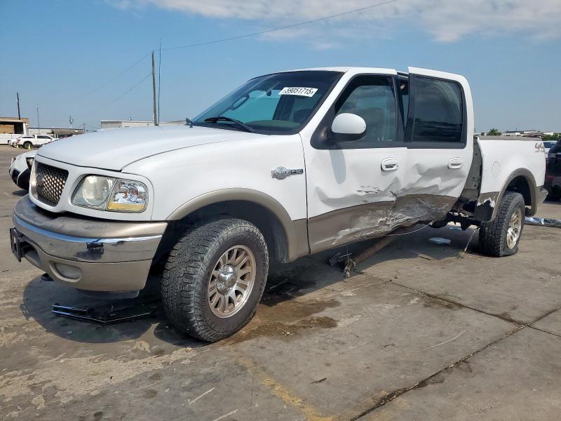 Photo 1 from auction – 2003 FORD F150 SUPERCREW with VIN 1FTRW08LX3KA48165