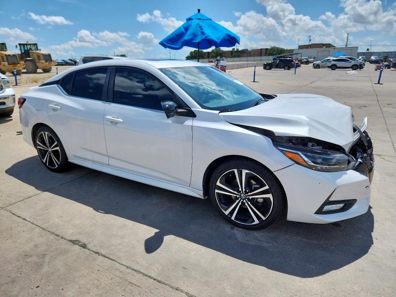 Photo 4 from auction – 2022 NISSAN SENTRA SR with VIN 3N1AB8DV3NY315670