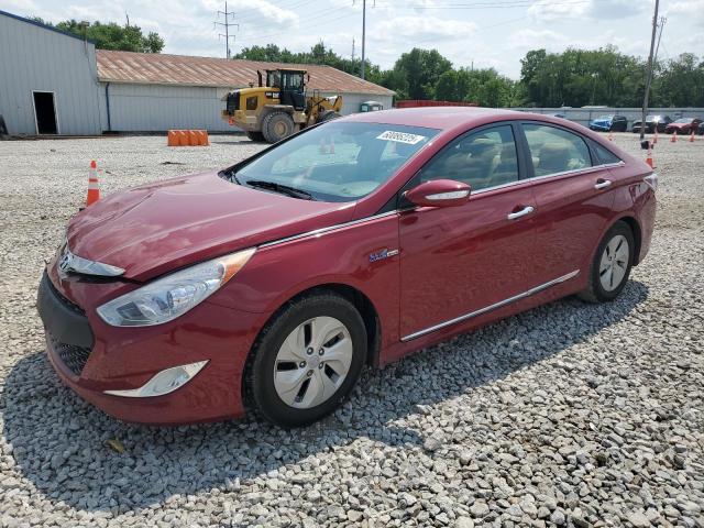 HYUNDAI SONATA HYB 2015 with VIN KMHEC4A4XFA119890 - Photo from auction