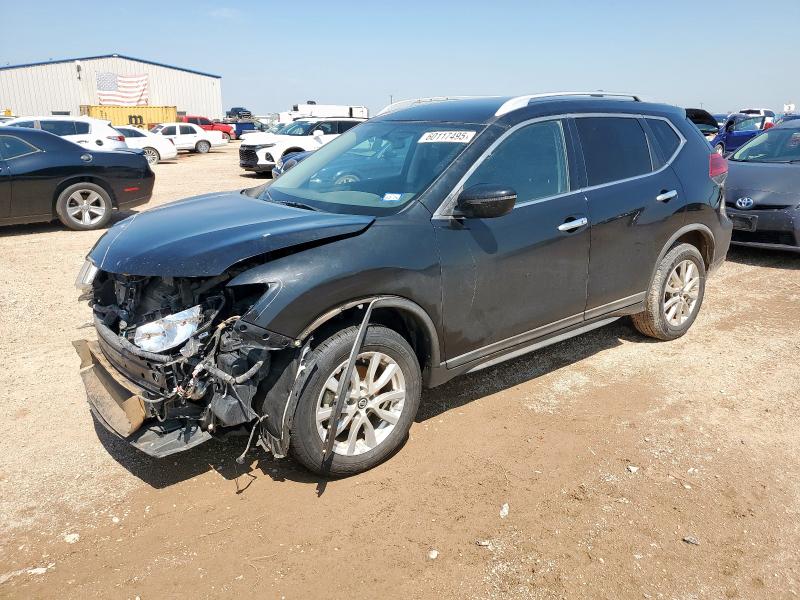 NISSAN ROGUE S 2018 with VIN KNMAT2MV1JP589064 - Photo from auction