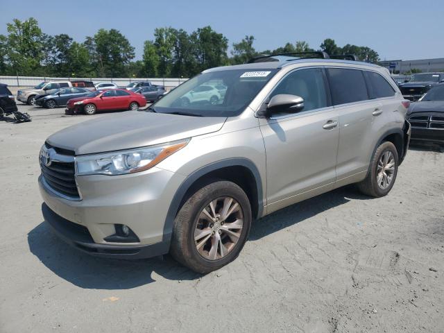 TOYOTA HIGHLANDER 2015 con VIN 5TDKKRFH8FS120171 - Foto de la subasta
