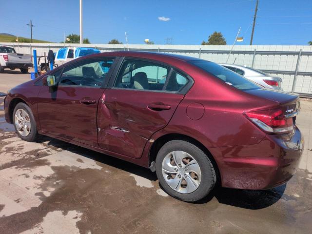Photo 2 from auction – 2014 HONDA CIVIC LX with VIN 19XFB2F53EE056239