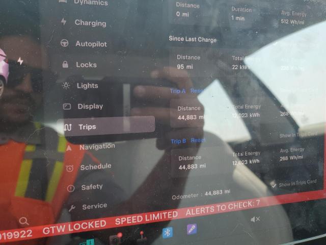 Photo 9 from auction – 2021 TESLA MODEL 3 with VIN 5YJ3E1EBXMF019922