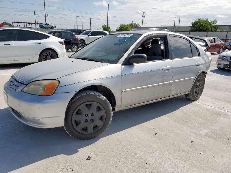 HONDA CIVIC EX 2003 with VIN 2HGES26733H568454 - Photo from auction